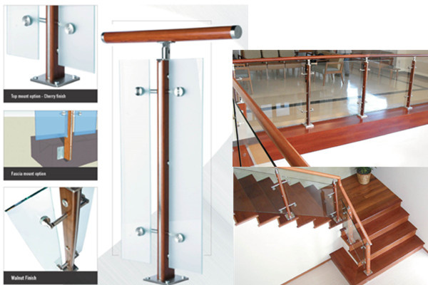 Stainless Steel Staircase Baluster Columns Jbd-C8014