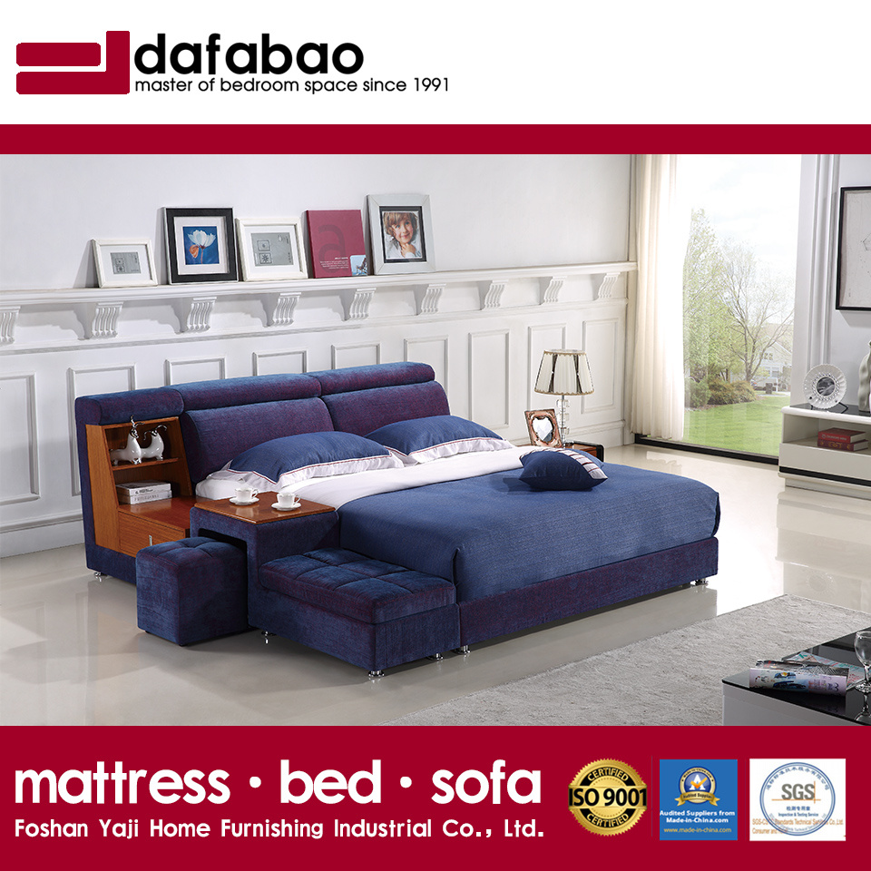 Hot Sale Soft Comfortable Fabric Bed (FB8043A)