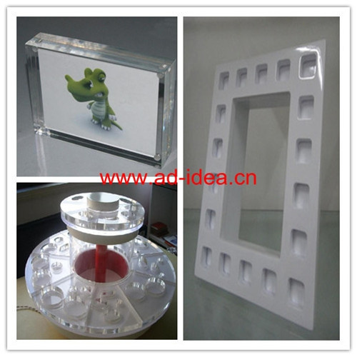 Custom Luxury Acrylic Display Stand for Cosmetic Jewelry