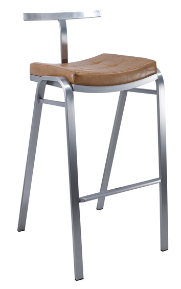 Stainless Steel Fixed Bar Chair