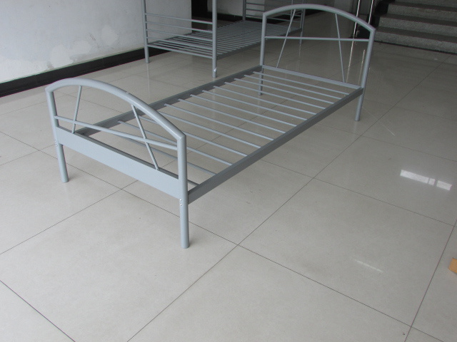 Simple Design Single Metal Bed (HF091)