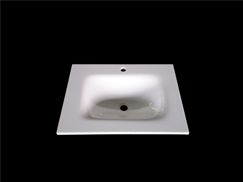 61cm/81cm/101cm/121cm Tempered Glass Basin for Cabinet