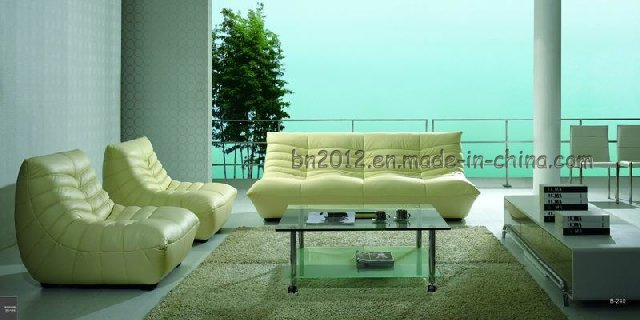 Living Room Genuine Leather Sofa (B240)