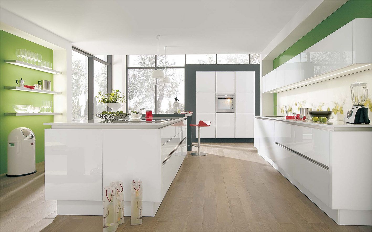 Best Quality Innovative Acrylic Kitchen Cabinet Design (zv-001)