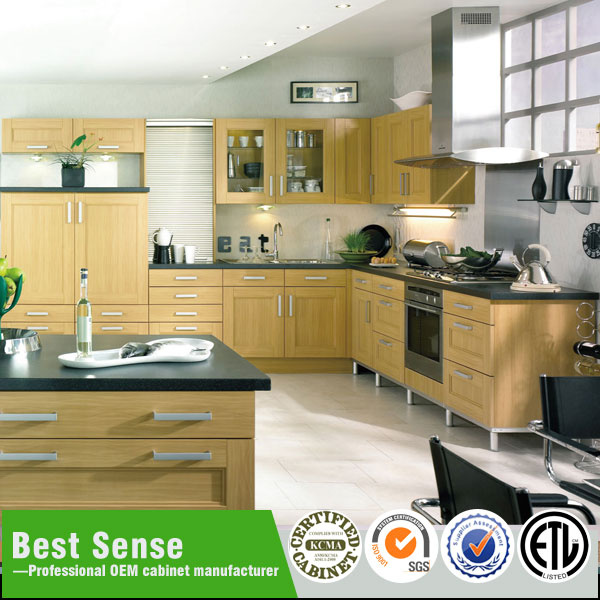 China Supplier High Quality Plywood Wooden Kitchen Cabinet