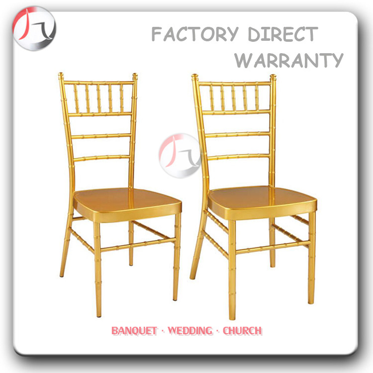 Golden Metal Standard Model Chiavari Chairs (AT-156)