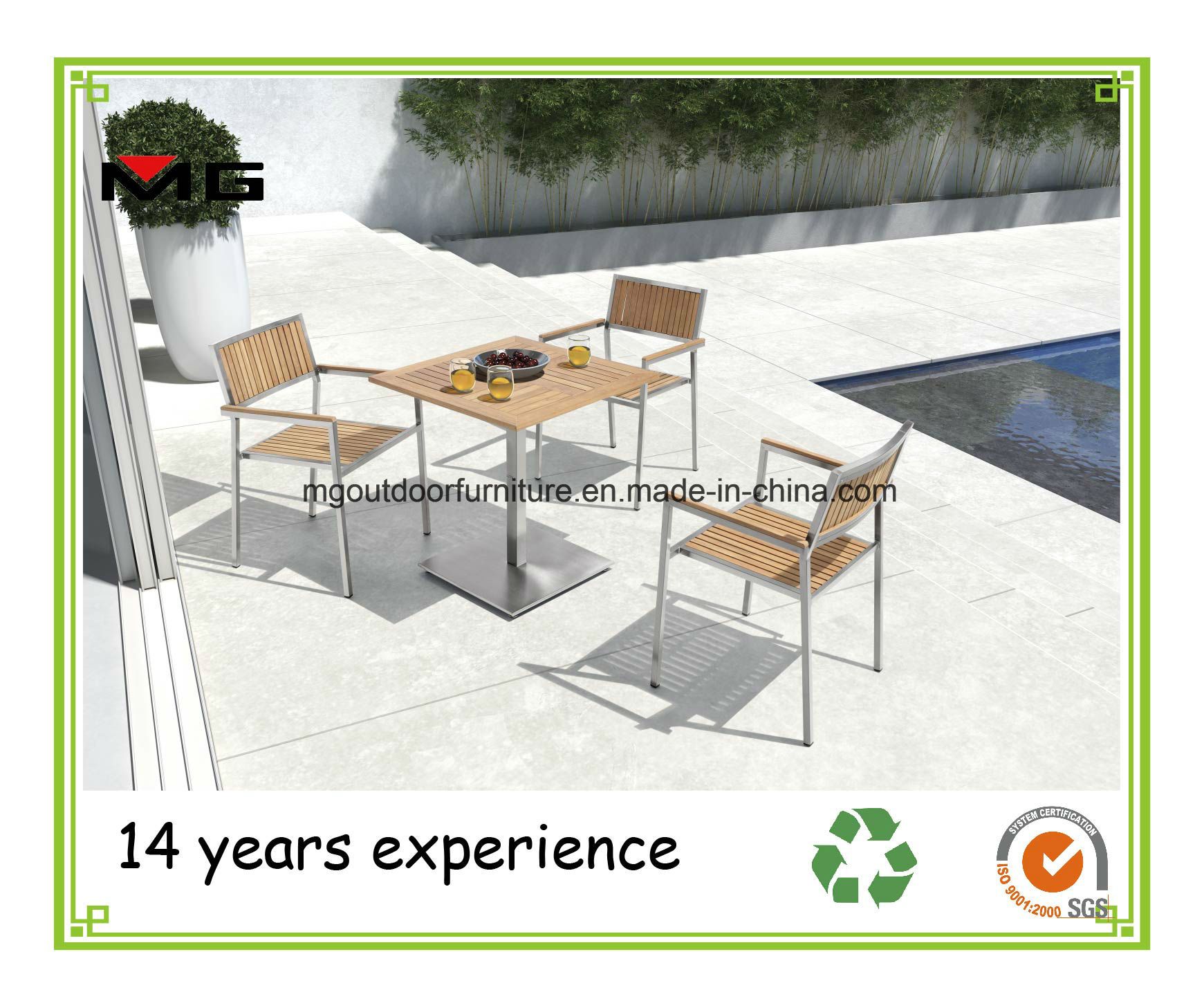 Teak Wooden Furniture Coffee Shop Tables