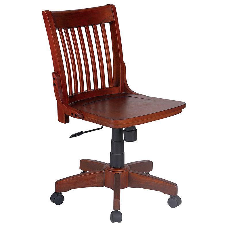 Antique Restaurant Dining Wooden Bar Chair with Back (FS-WB606)