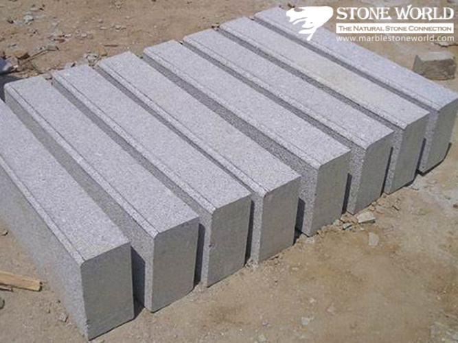 Natural Sawn Granite Kerbstone for Garden/Landscape