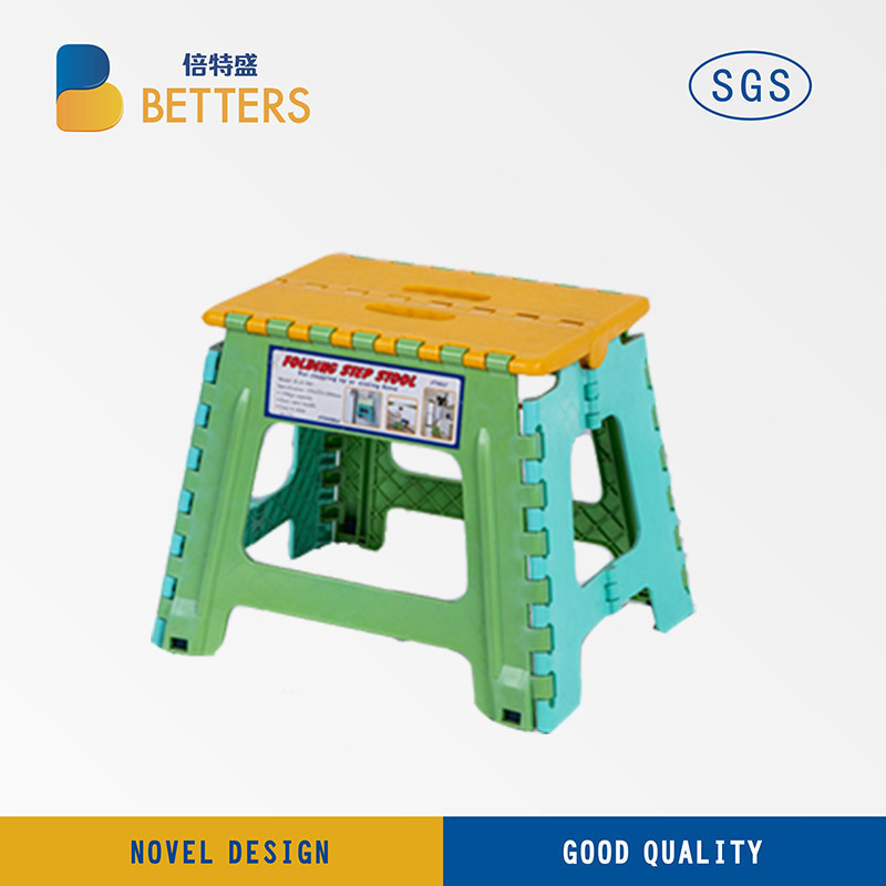 Non-Slip Plastic Customized Folding Step Stool