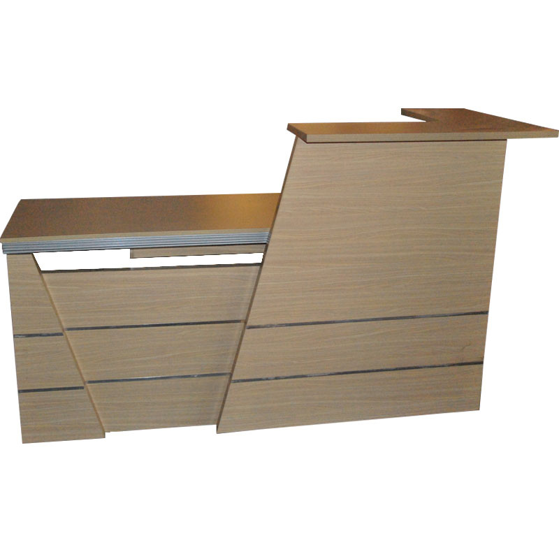Office Table Wooden Furniture Reception Desk with Pedestale