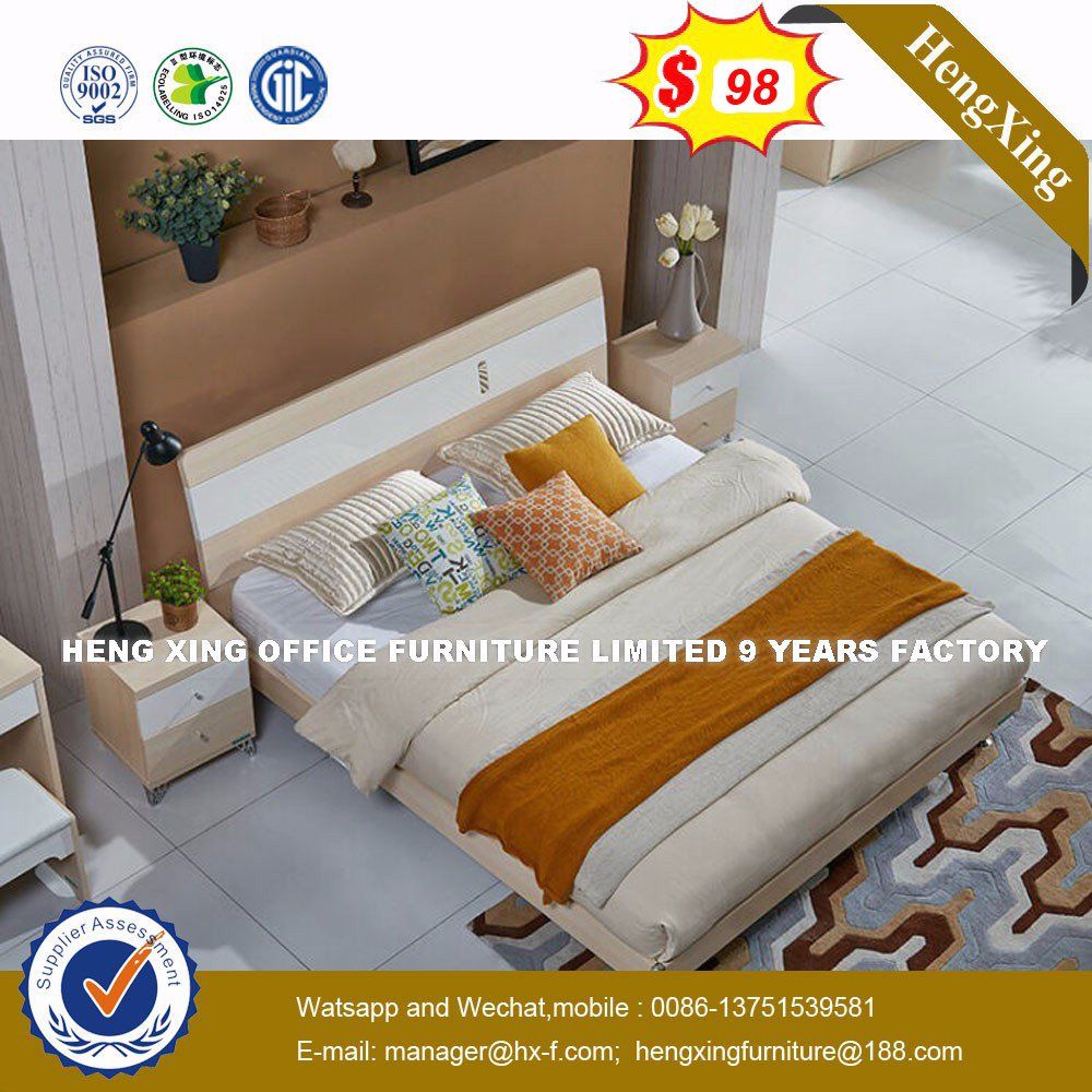 European Style Baroque Full Size Lift Bed (HX-8NR0837)