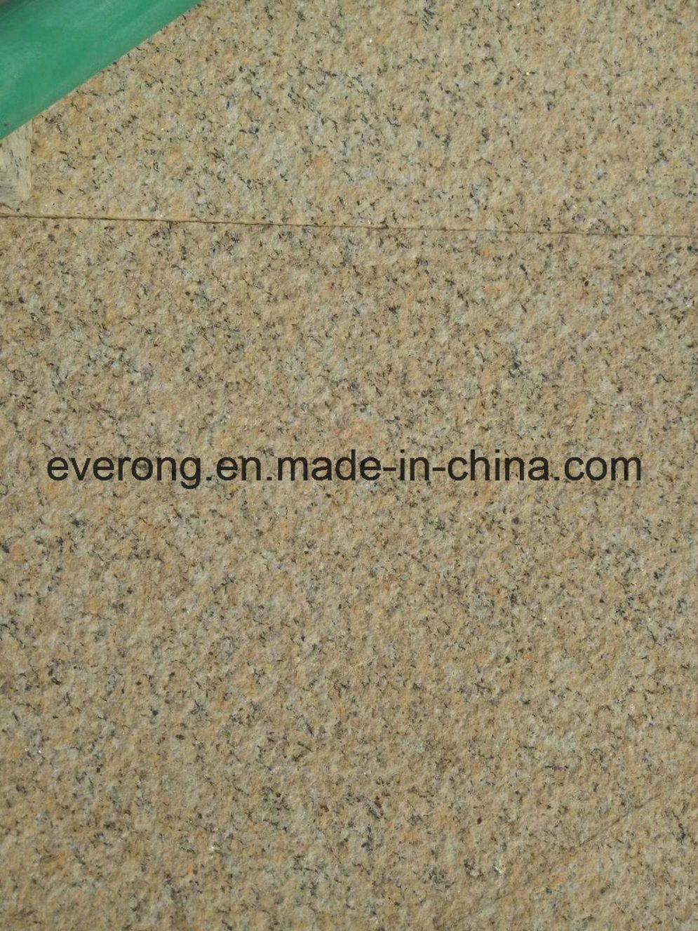 Gold Color Lovory Silk Granite for Paving/Countertop /Vanity Top