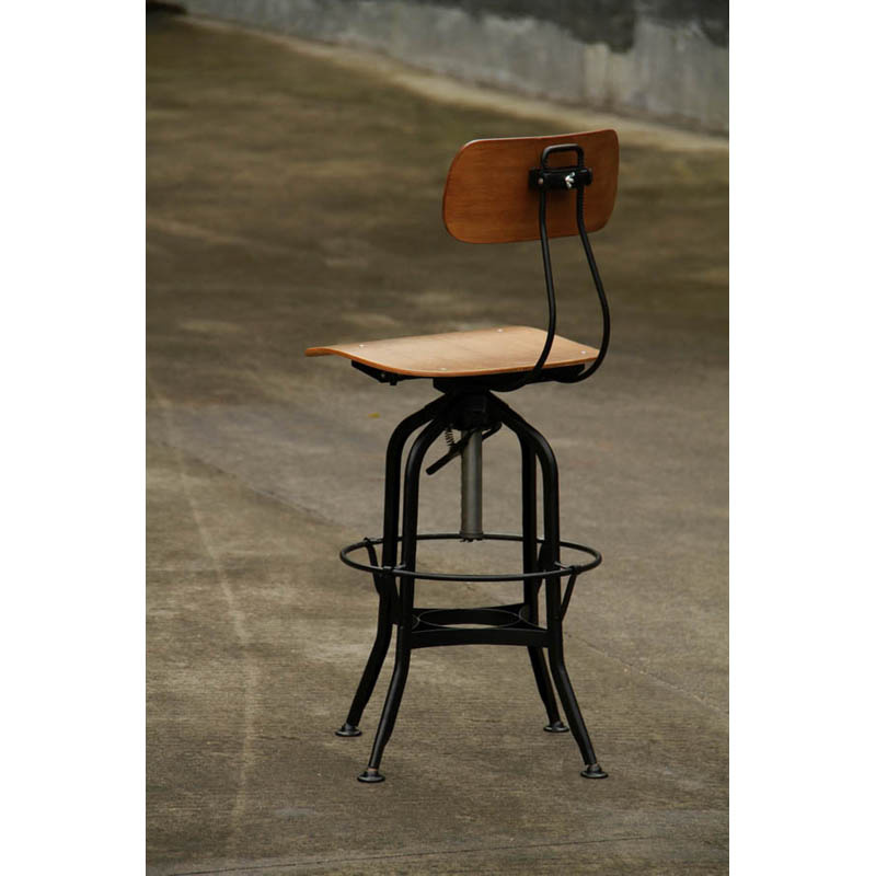 Industrial Classic Metal Restaurant Garden Toledo Barstools Dining Chairs