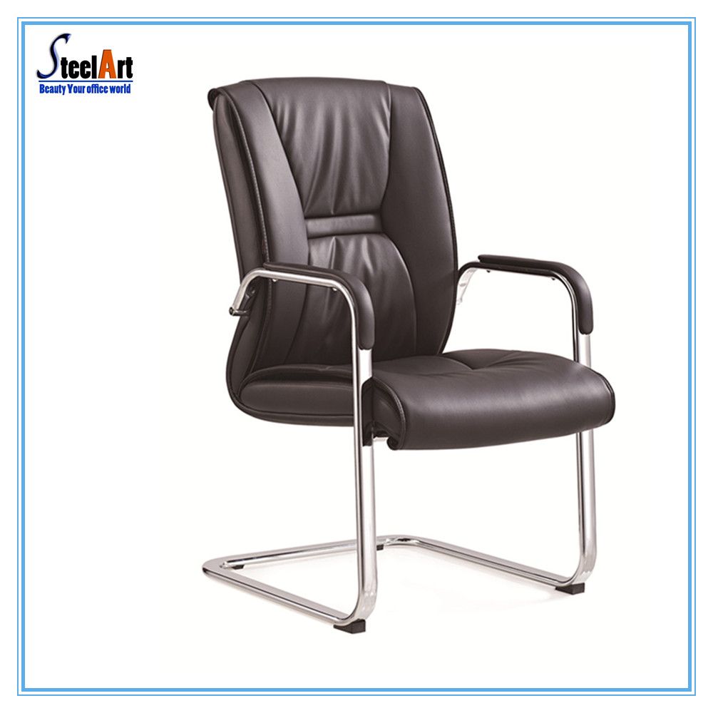 Office Furniture Low Back Leather Training Chair