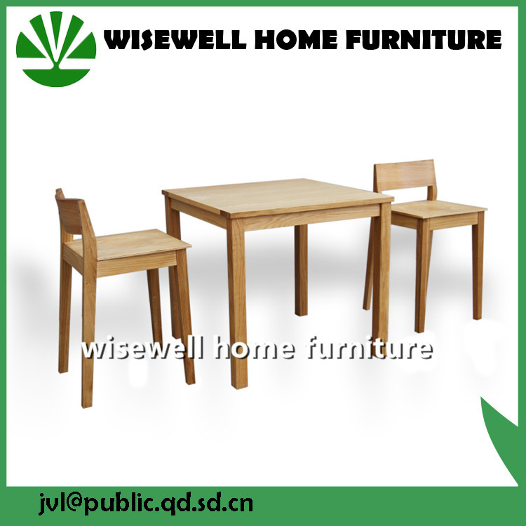 Oak Low-Back Bar Furniture Set