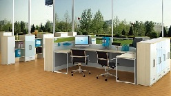 Modern Style Premium Staff Partition Workstations Office Desk (PS-LNPS-06)