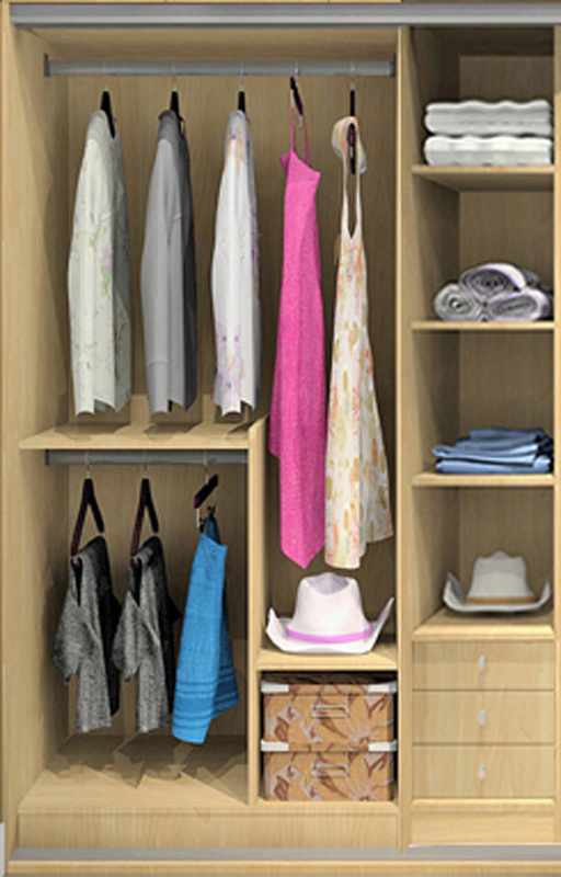 UK Style Modern Design Modular Wardrobe for Hotel Project (Br-16-D)