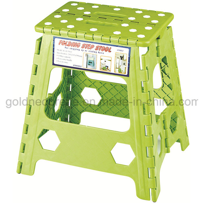 Outdoor Garden House Plastic Folding Step Stool (GNC-390)