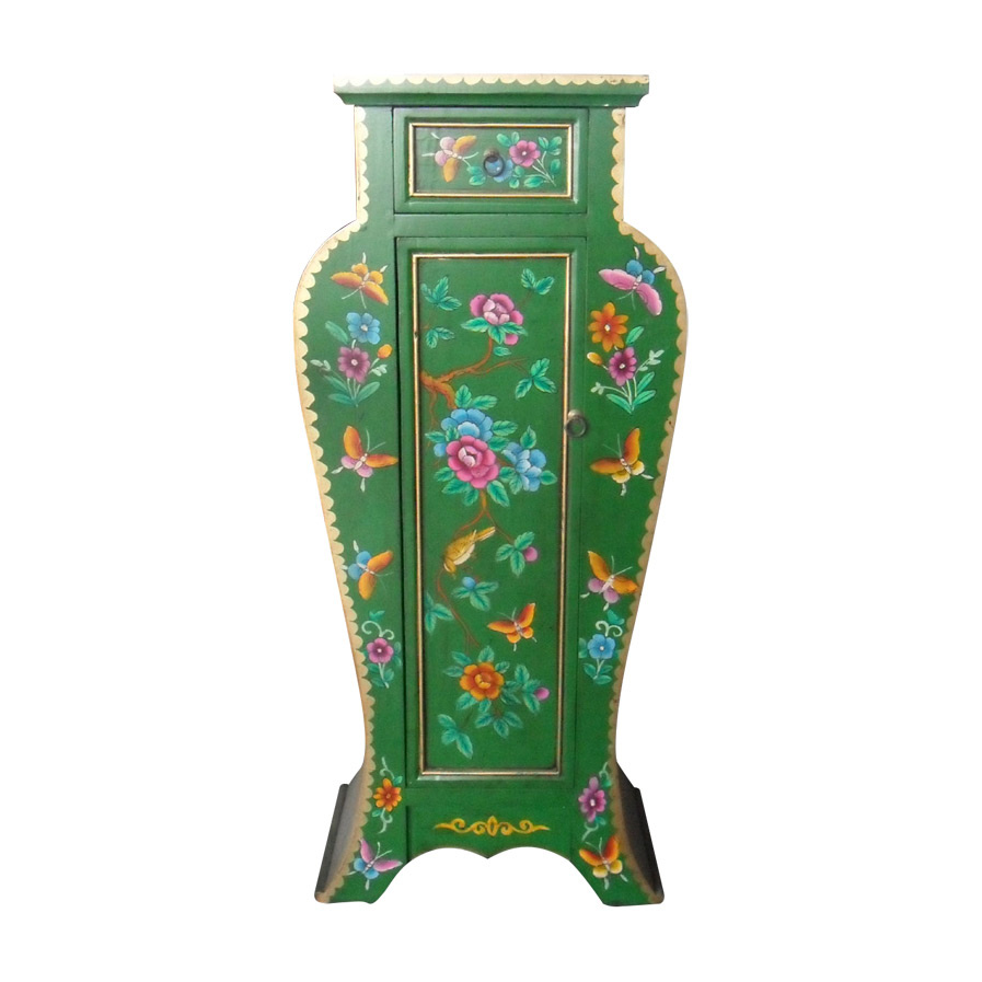 Chinese Antique Furniture Painted Cabinet Lwa460-2