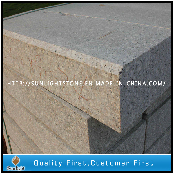 Natural G636 Granite Flamed Block Step & Kerbstone for Paving