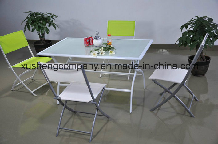 5 Pieces of Folding Table and Chair Package