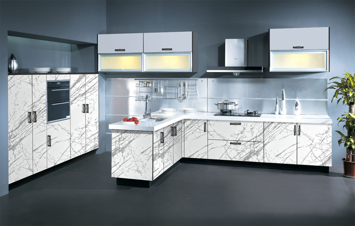 Acrylic Kitchen Cabinet or Acrylic Cupboard and Wardrobe (DM-9609)
