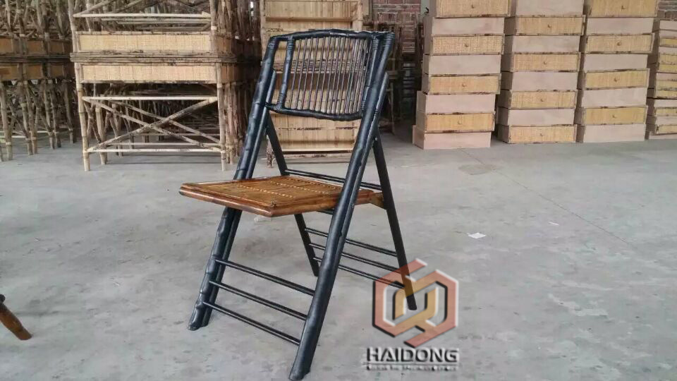 Bamboo Folding Events Chair