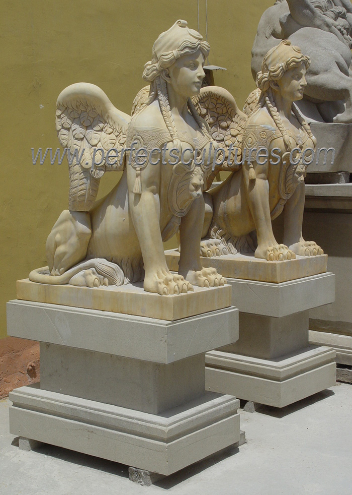 Carving Stone Marble Statue Sculpture for Garden Decoration (SY-X1759)