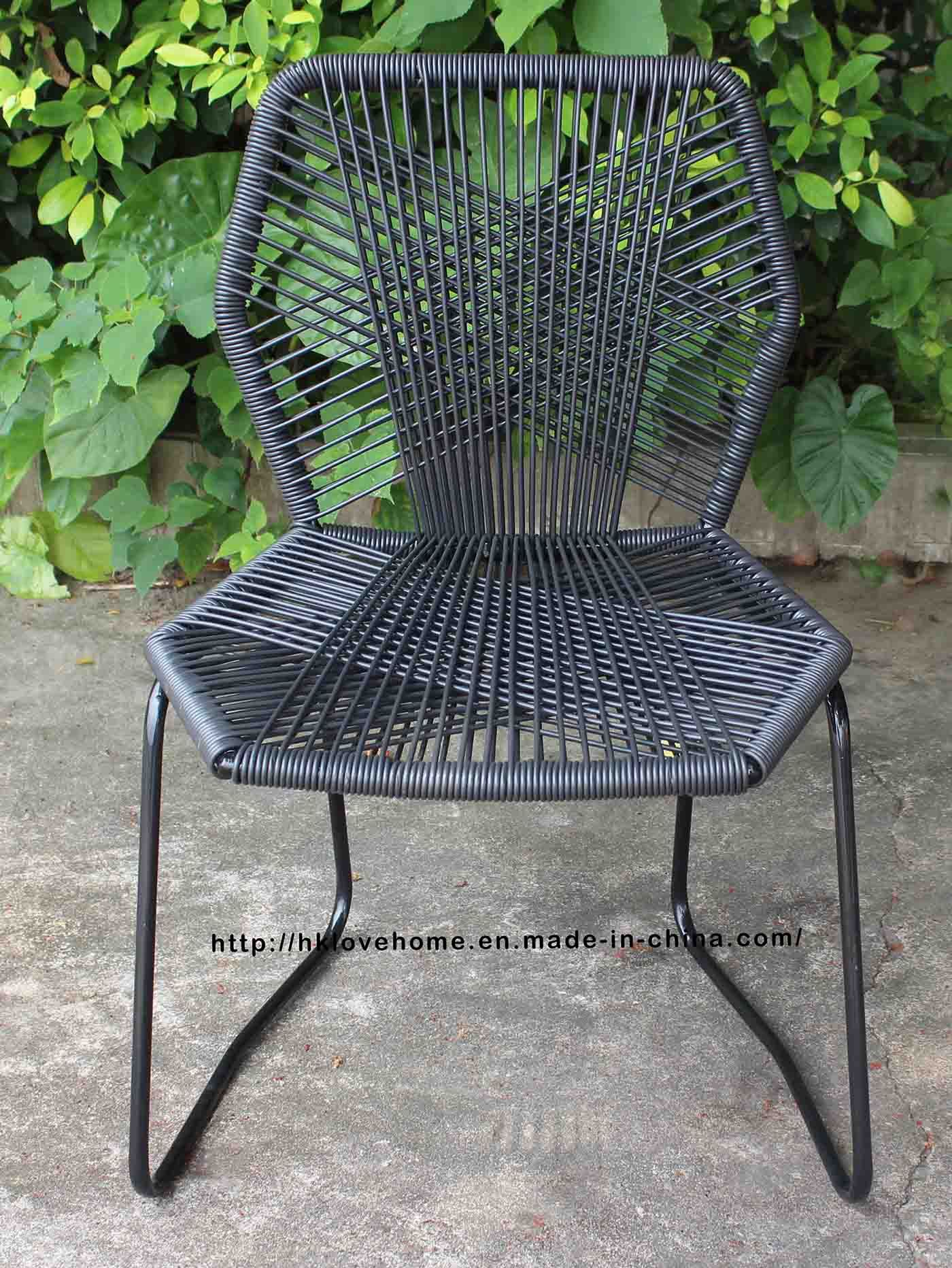 Morden Outdoor Indoor Leisure Metal Rattan Tropicalia Chair