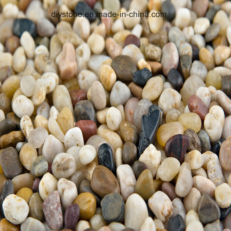 Mixed River Pebble Decoration