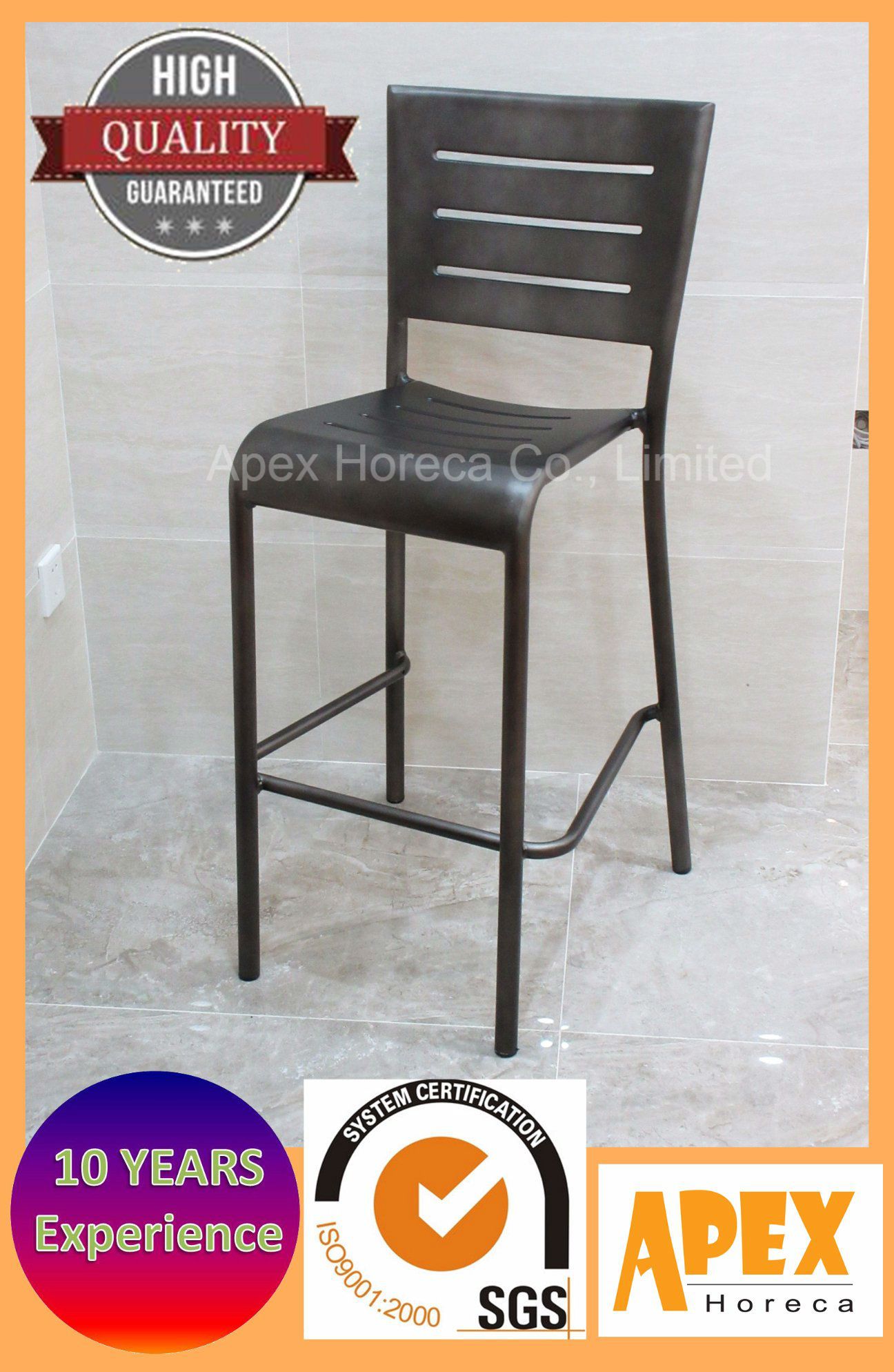 Antique Bar Stool Outdoor Bar Chair Vintage Restaurant Barstool