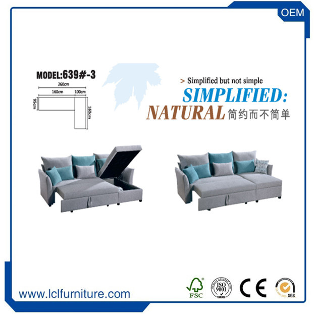 2017 latest Design Leather Sofa/Sofa Bed/Bedroom Furniture