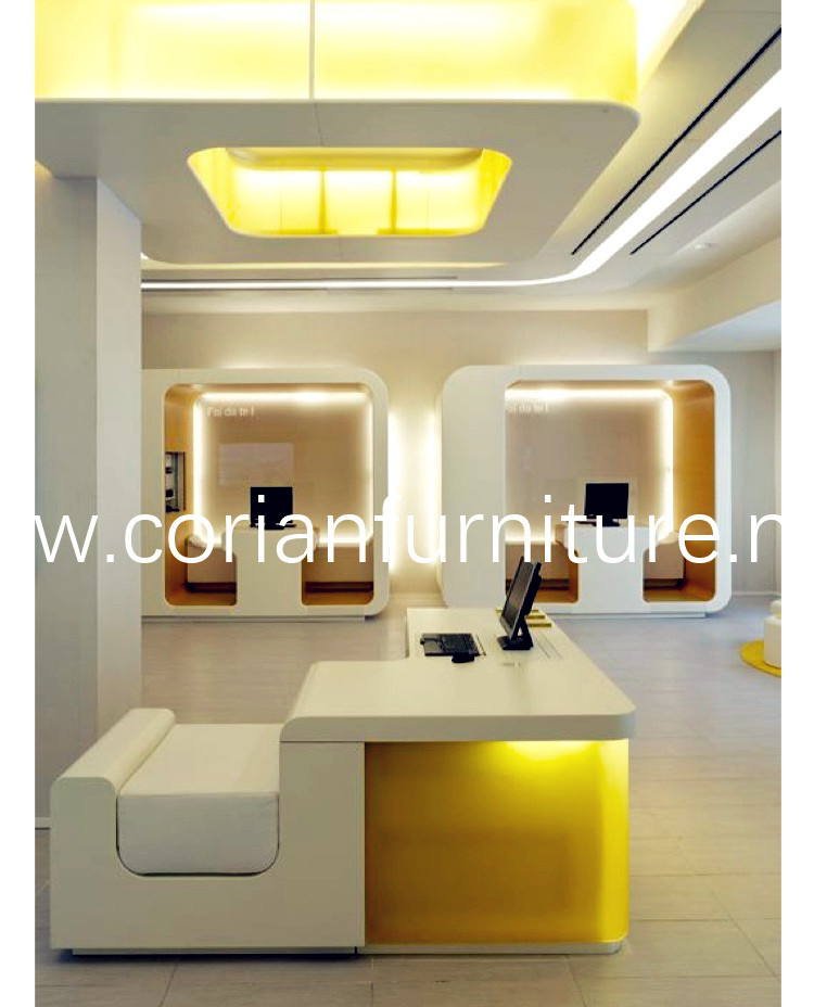 Corian Made Bank Cabinets Bank Furniture
