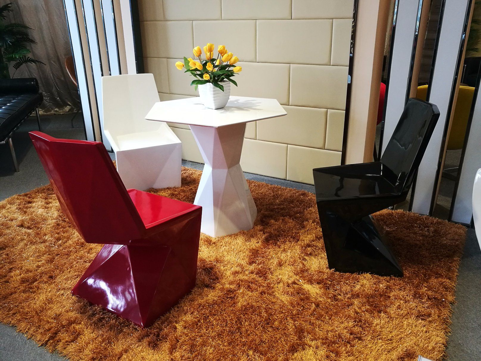 Modern Furniture Fiber Glass Leisure Chair (EC-022)