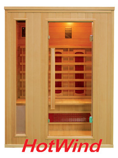 2017 Hotwind Hemlock Far Infrared Sauna for 3 Person-Ap3