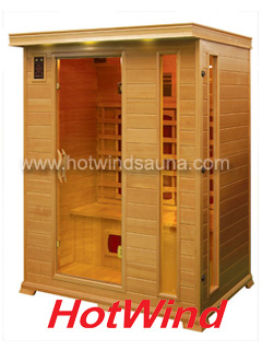 2016 Far Infrared Sauna Room Portable Wood Sauna for 3 People (SEK-DP3)