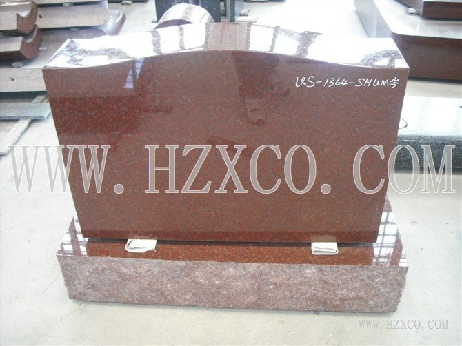 Amerian Style Tombstone Head Stone Memorial Stone