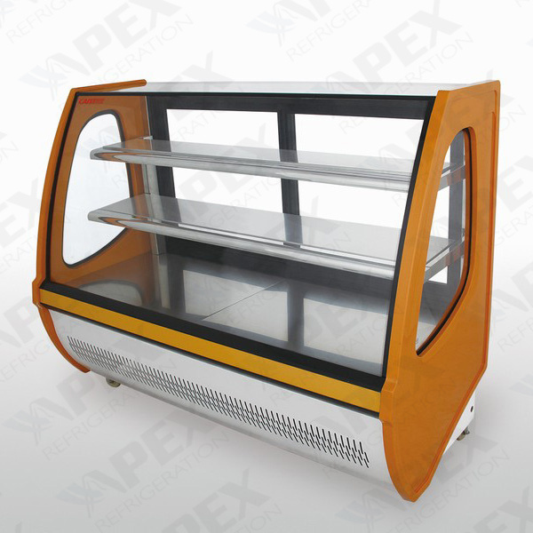 2016 New Style Cake Display Showcase Cabinet for convenient Shops