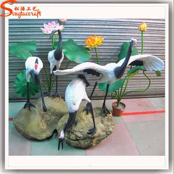 Garden Decoration Fiberglass Artificial Crafts Cartoon Sculptures