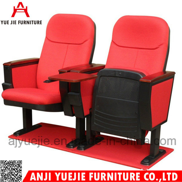 Cheap Auditorium Chair with Writing Pad Auditorium Seating Chair YJ1001r