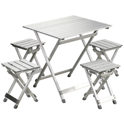 Aluminum Bar Folding Camping Table