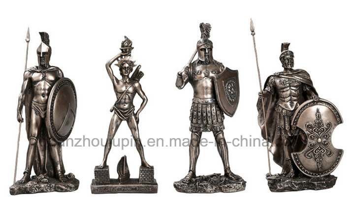 OEM Logo Classical Bronze Resin Craft for Promotional Gift