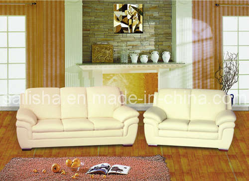 Genuine Leather Sofa (271#)