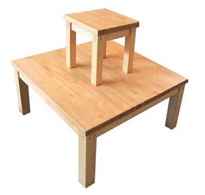 Wooden Table for Display