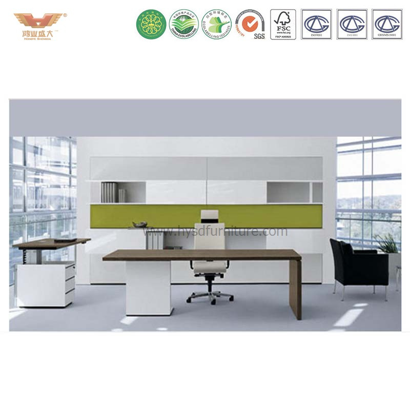 Popular Office Furniture Steel Computer Desk with Drawer