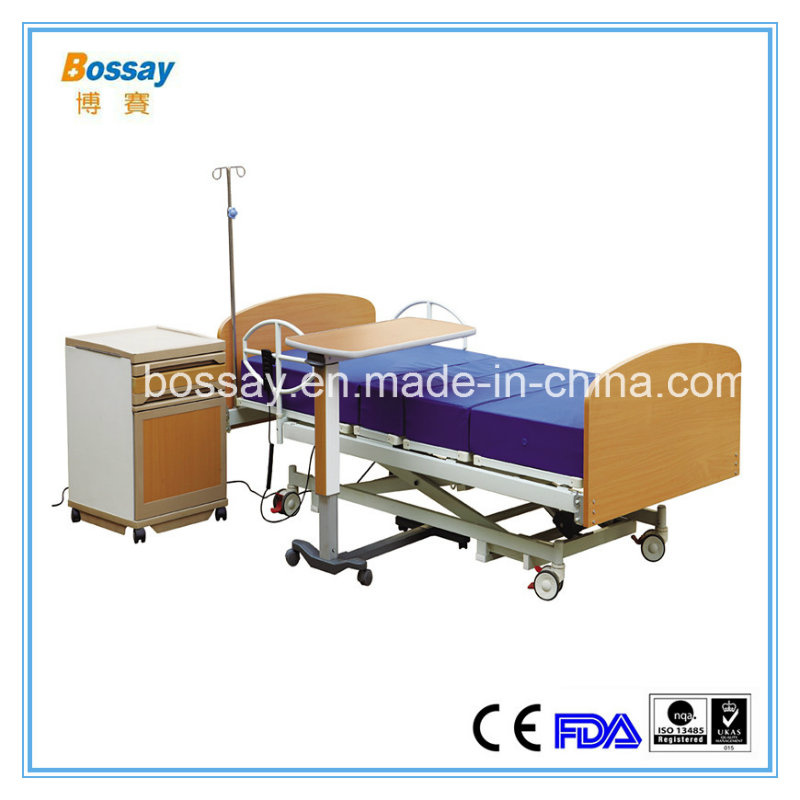 250mm Low Electric Homecare Bed Medical Nursing Bed