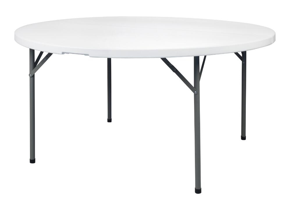 Cheap Portable White Plastic Folding Banquet Round Table