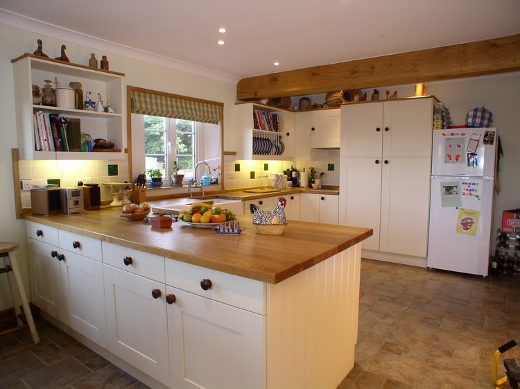 Home Decor Wood Kitchen Cabinets (GLOE002)