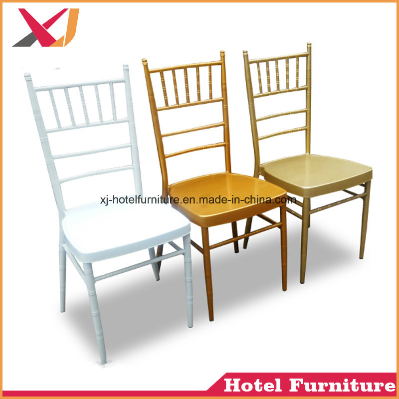 Wedding Used Steel Metal Banquet Chiavari Chair for Sale